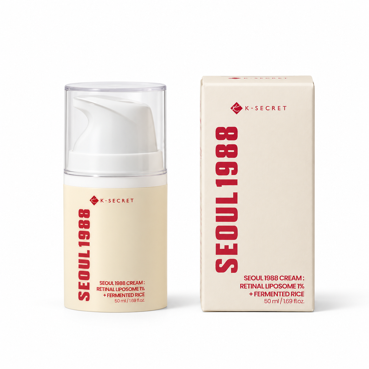 K-Secret Seoul 1988 retinal + fermented rice cream 50ml