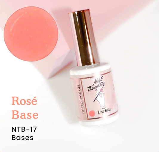 Nail Thoughts base bottle - NTB 17 Rose Base