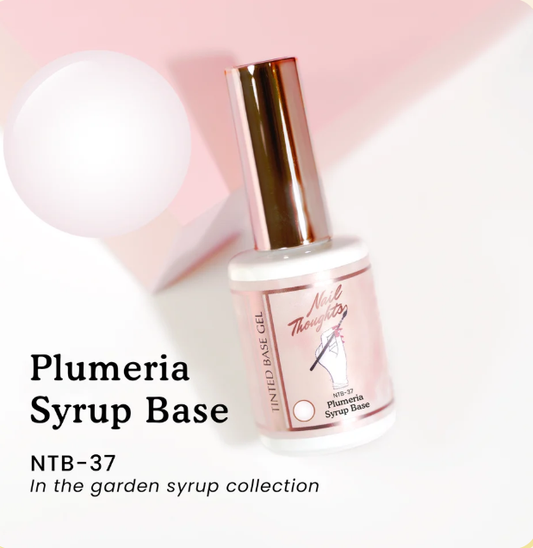 Nail Thoughts base bottle - NTB 37 Plumeria Syrup
