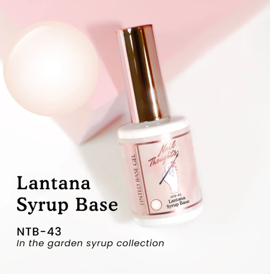 Nail Thoughts base bottle - NTB 43 Lantana Syrup