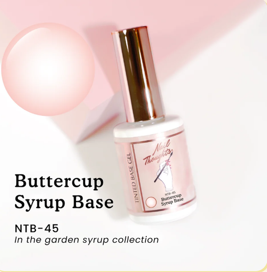 Nail Thoughts base bottle - NTB 45 Buttercup Syrup