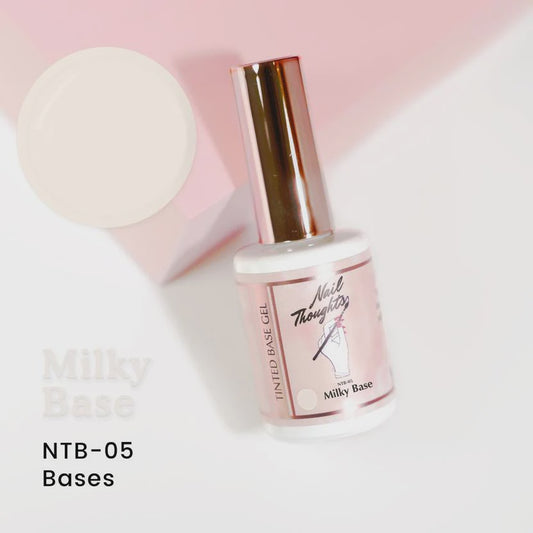 Nail Thoughts base bottle - NTB 05 Milky