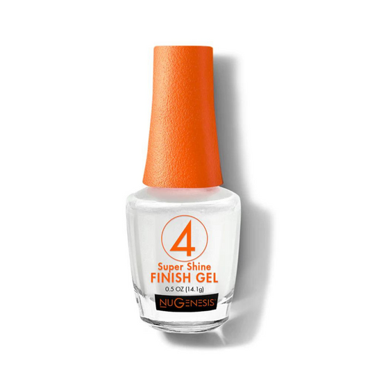 NuGenesis Dip Liquid Finish Gel #4, 0.5 fl oz