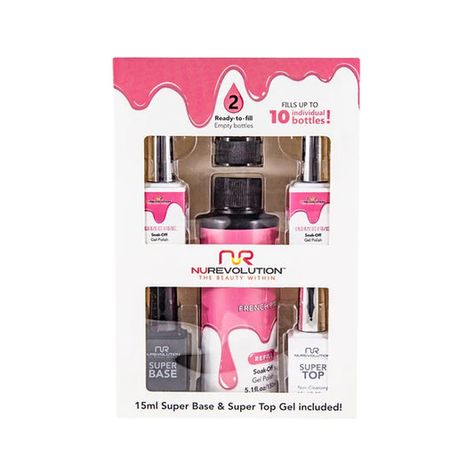 Nurevolution Gel Refills French Pink Gel Refills 5oz
