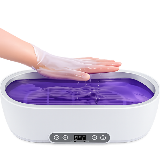Satin smooth paraffin wax bath