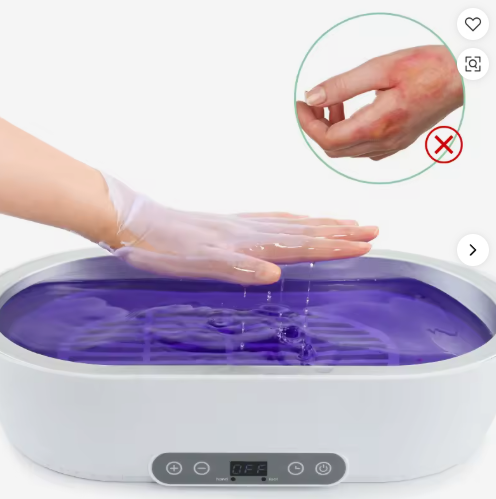 Satin smooth paraffin wax bath