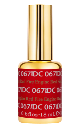 DC gel 067  Fire Engine Red