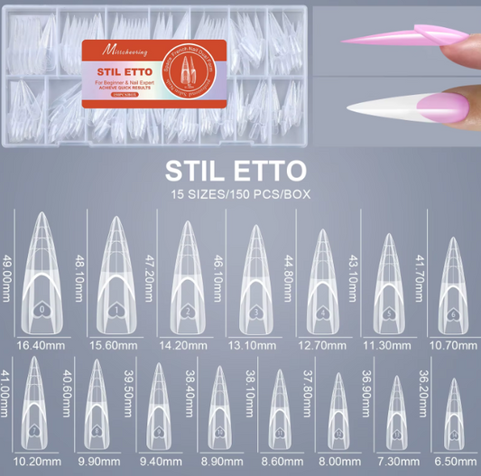 Stiletto French Nail Dual Form