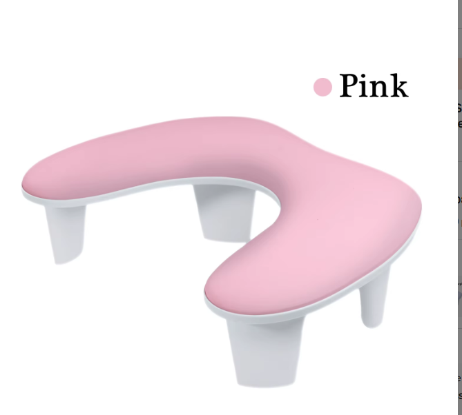 Nail hand pillow pink