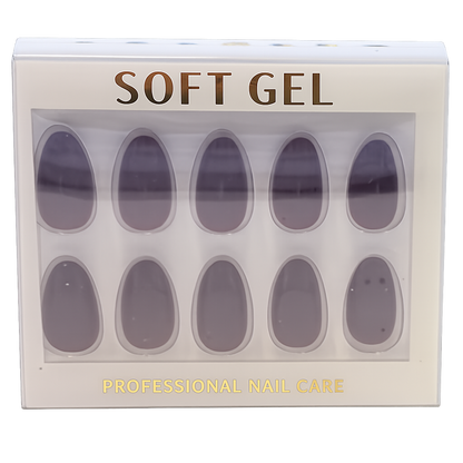 Press on nails - soft gel (XNYG351)