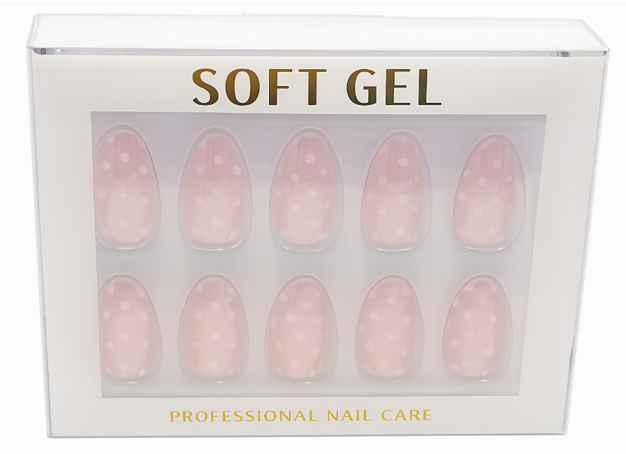 Press on nails - soft gel (XNQC198)