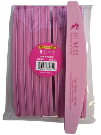 Sylphkiss Premium sponge file 100 /180 Pack