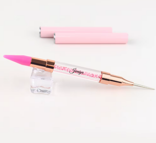Wax diamond picker pink