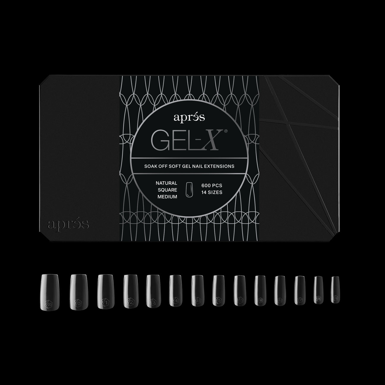 Apres gel-x tip box