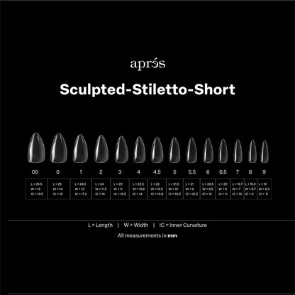 Apres gel-x tip box - s-stl-s
