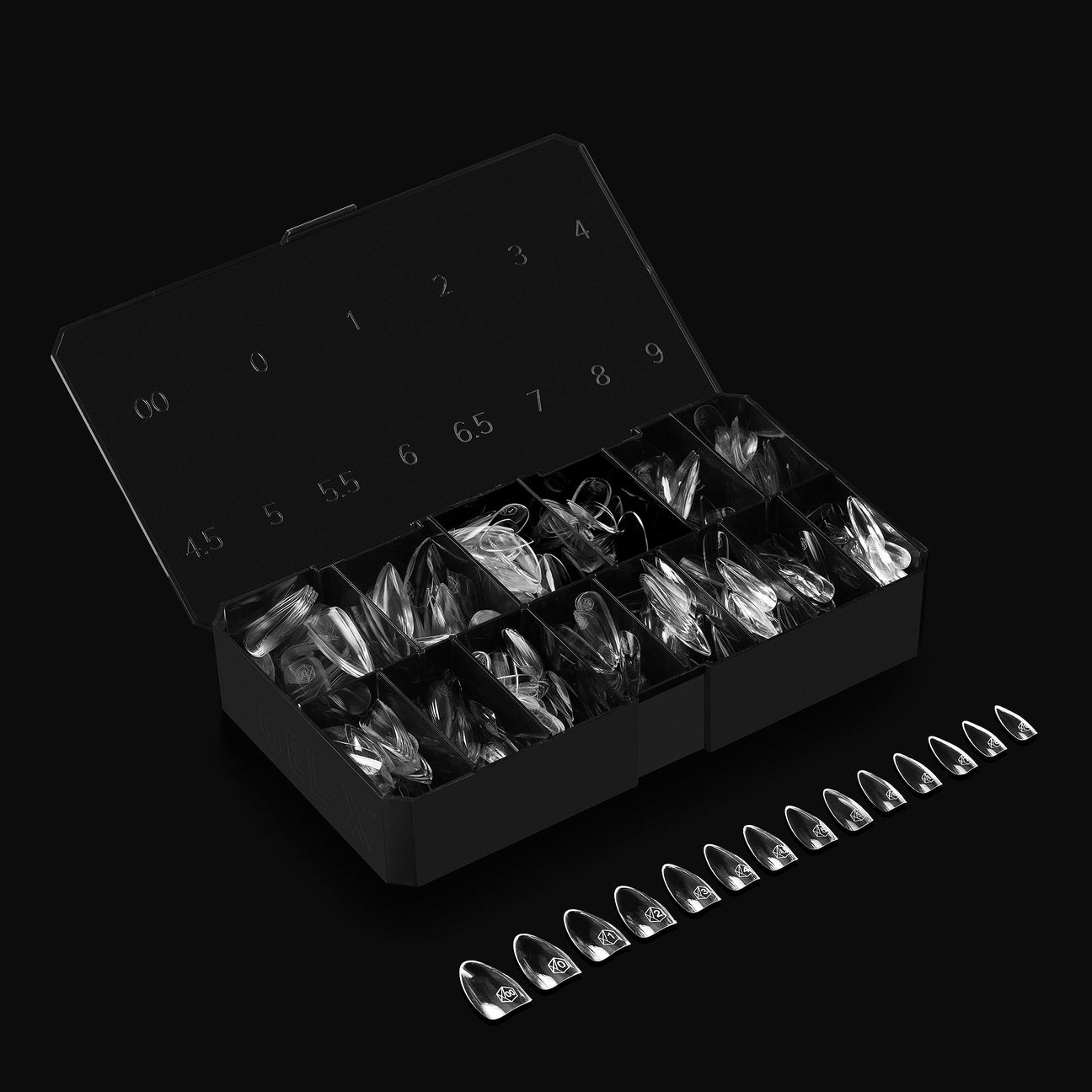 Gel-X Sculpted Almond Medium Tip Box (600)