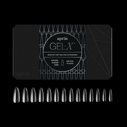 Gel-X Sculpted Almond Medium Tip Box (600)