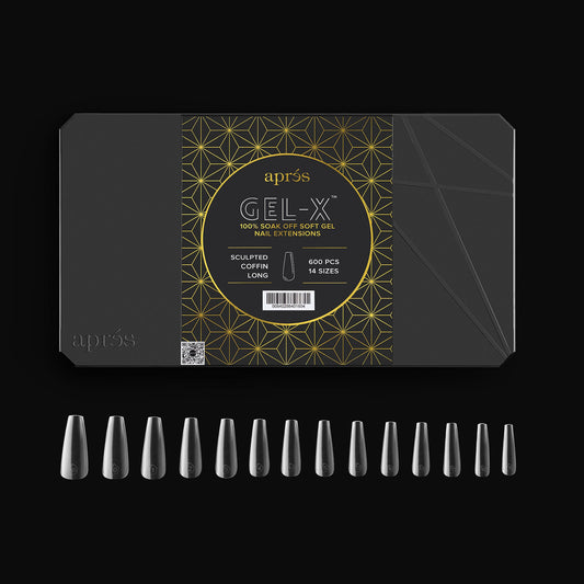 Gel-X Sculpted Coffin Long Tip Box (600)