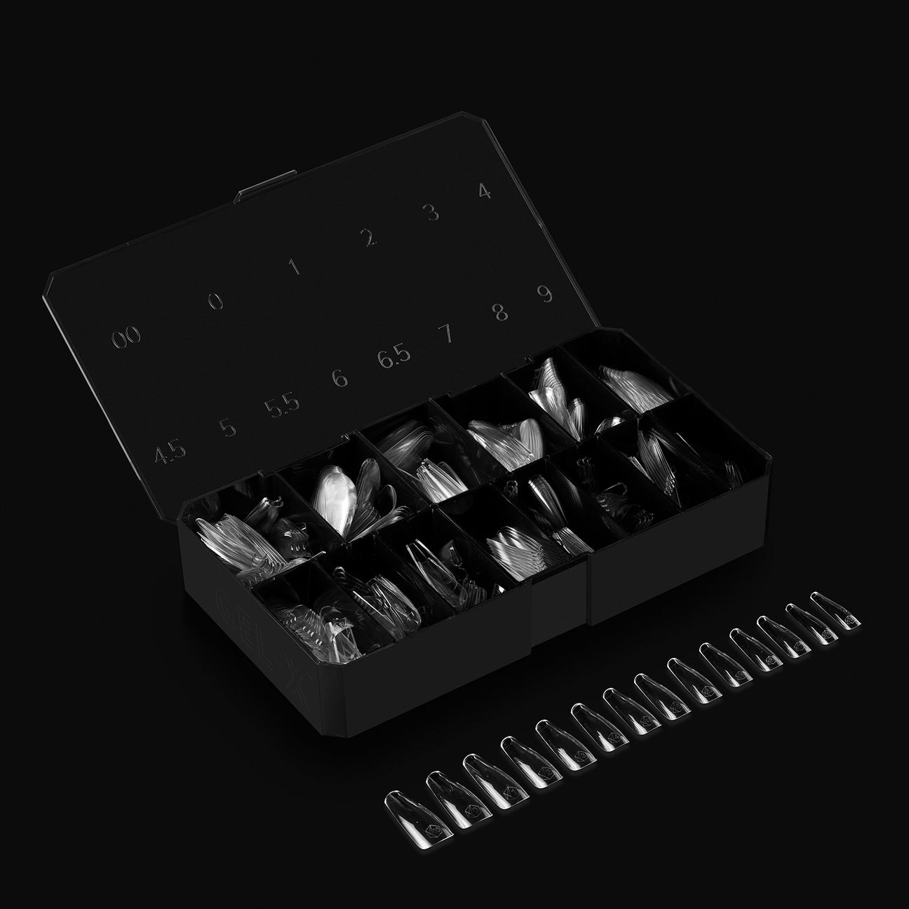 Gel-X Sculpted Coffin Long Tip Box (600)