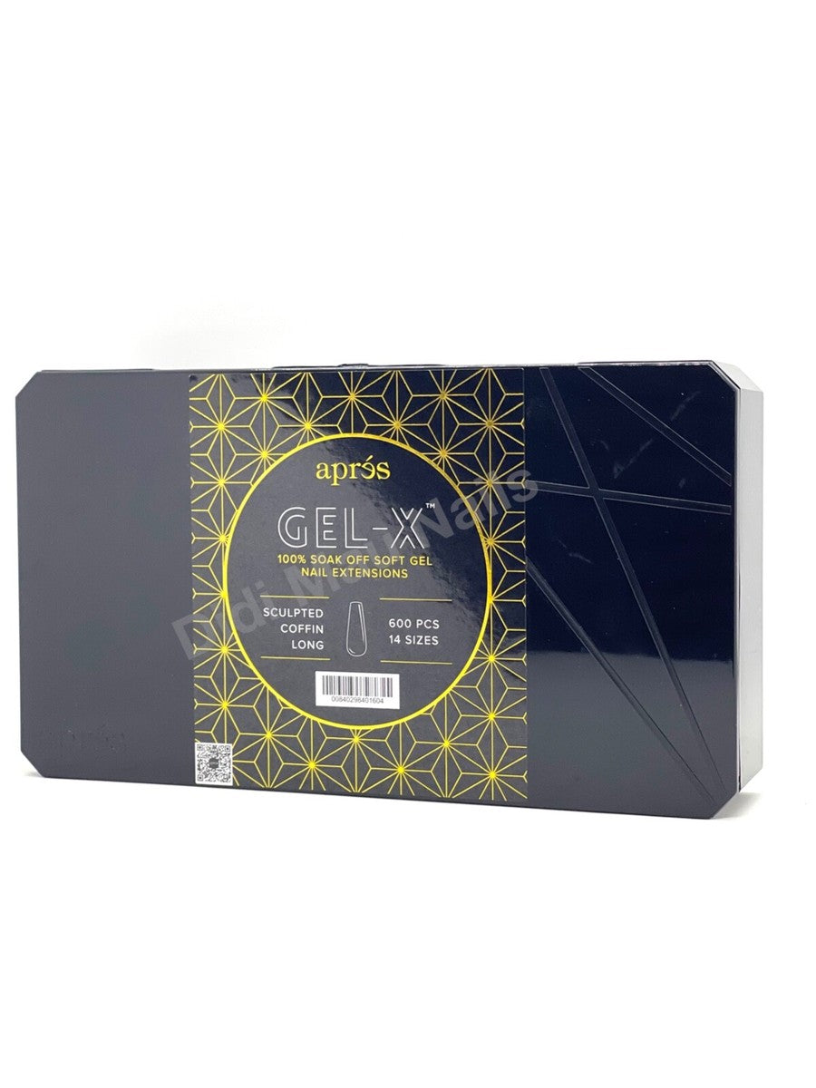 Gel-X Sculpted Coffin Long Tip Box (600)