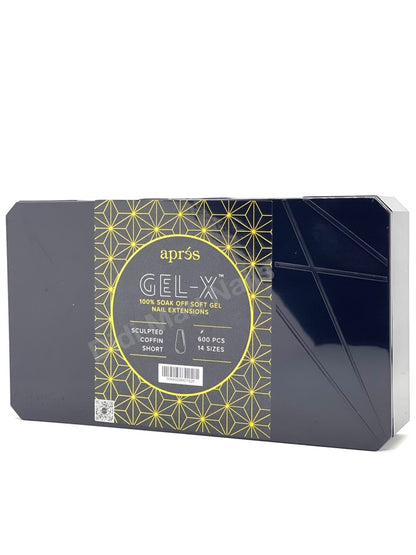 Gel-X Sculpted Coffin Short Tip Box (600)