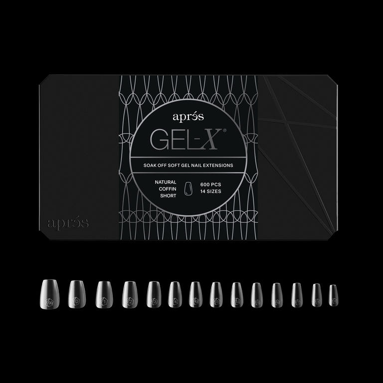 Gel-X Sculpted Coffin Short Tip Box (600)