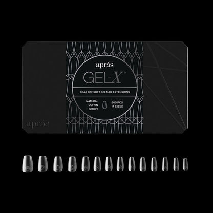 Gel-X Sculpted Coffin Short Tip Box (600)