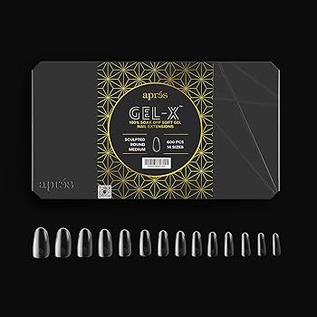 Apres gel-x sculpted stiletto medium box (600pcs)