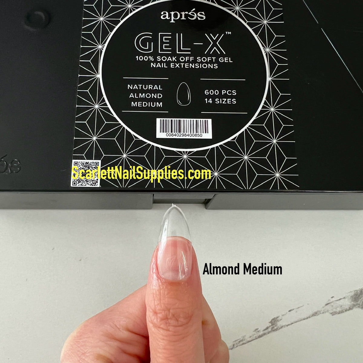 Gel-X Almond Medium Tip Box (600)