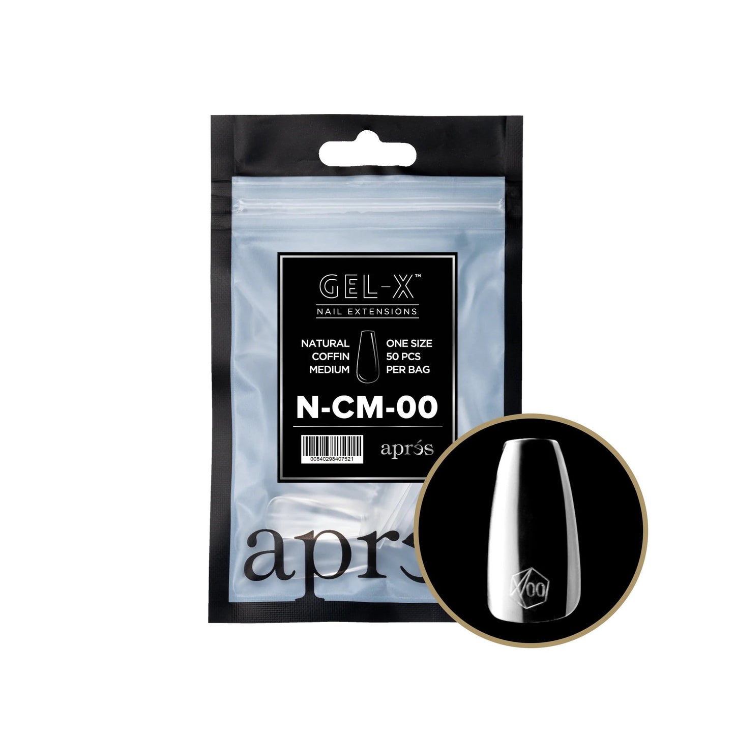 Apres gel-x tip refill - n-cm-0