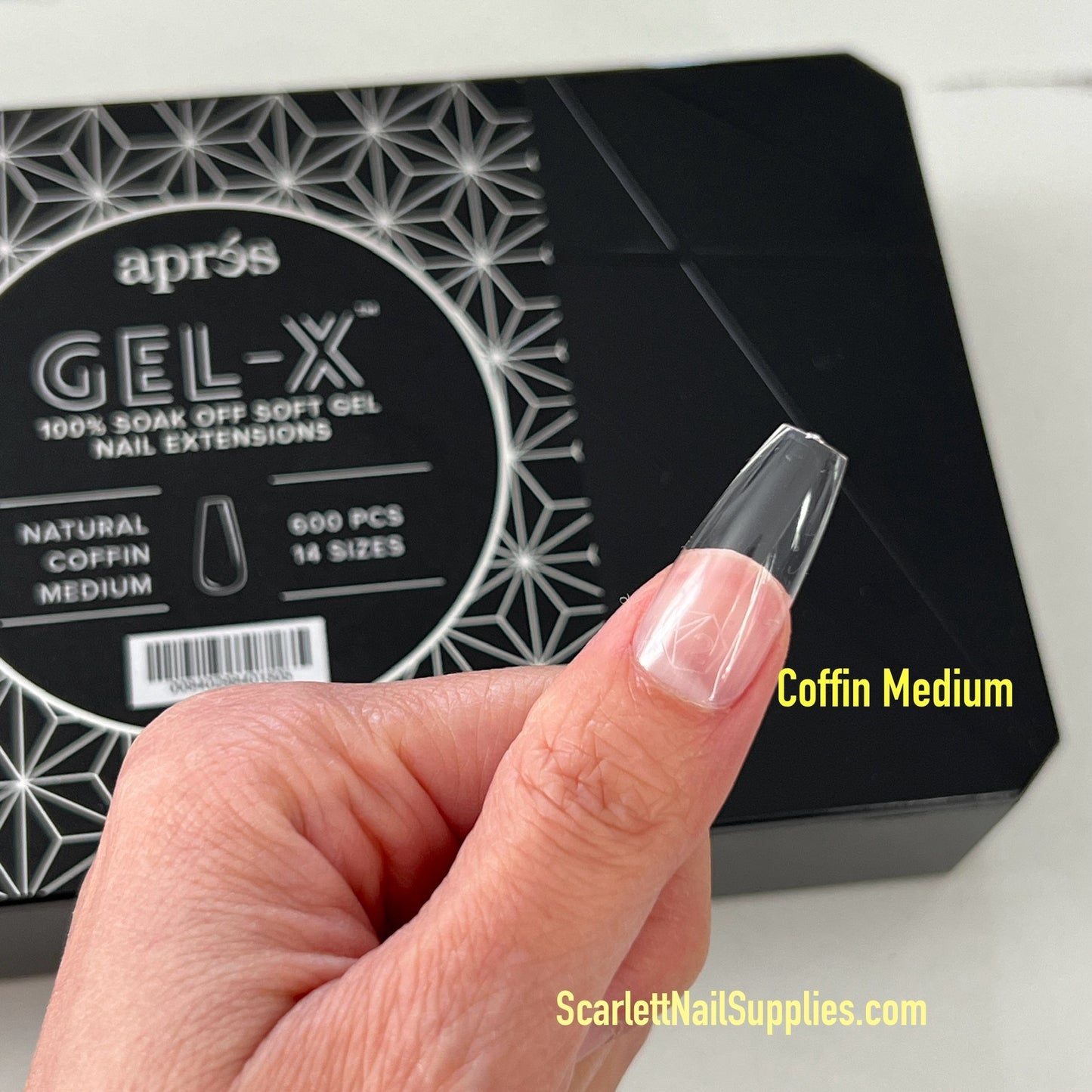 Apres gel-x tip box tip box - n-c-m