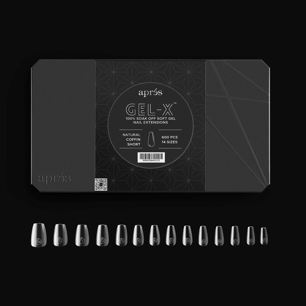 Gel-X Natural Coffin Short Tip Box (600)