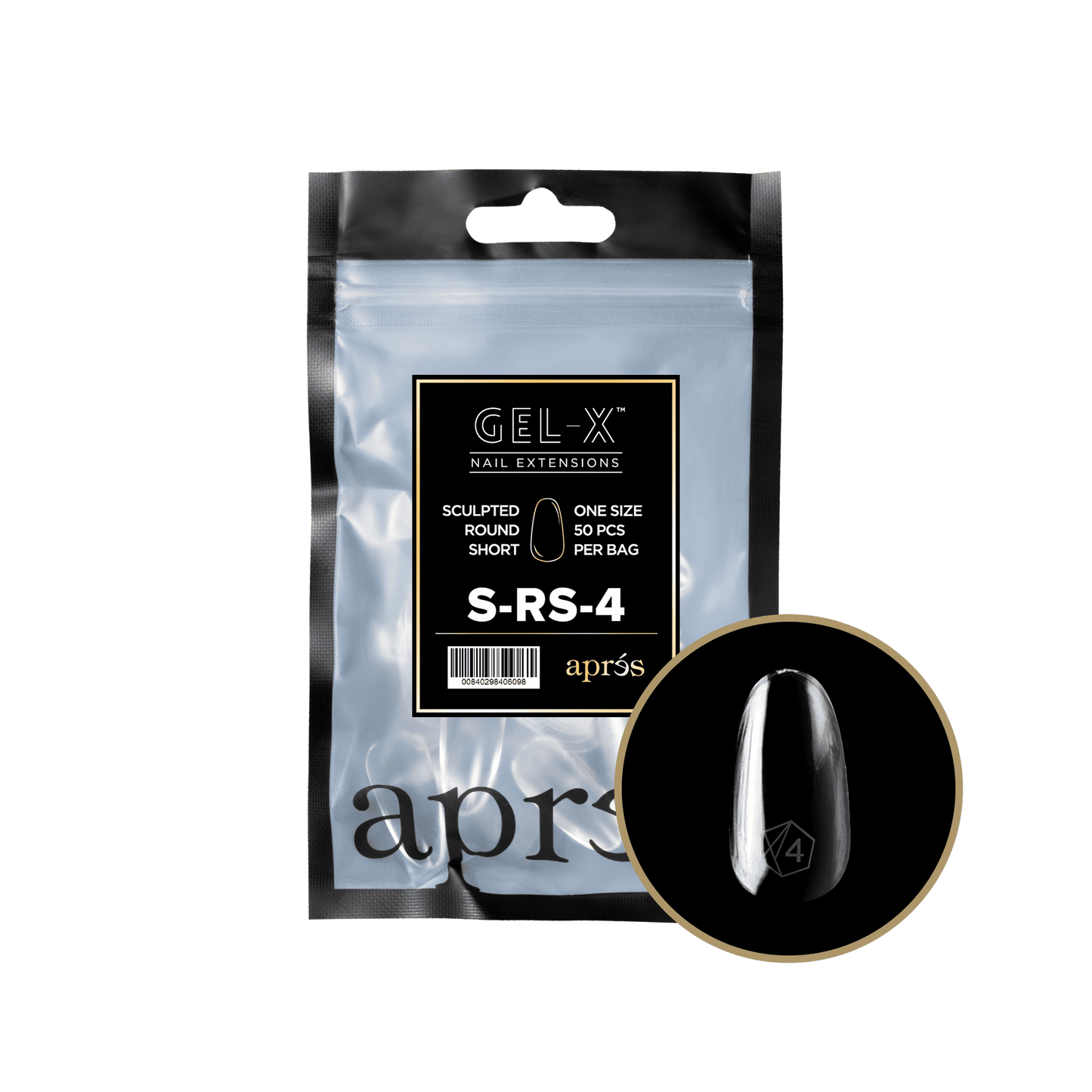 Apres gel-x tip refill - s-rm-4