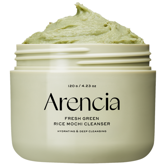 Arencia fresh green mochi cleanser (120g)