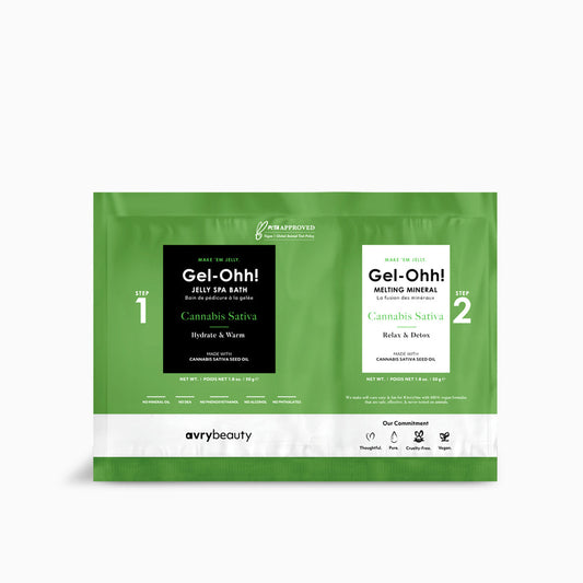 Gel-Ohh! Jelly Spa Bath - Cannabis Sativa (Single)