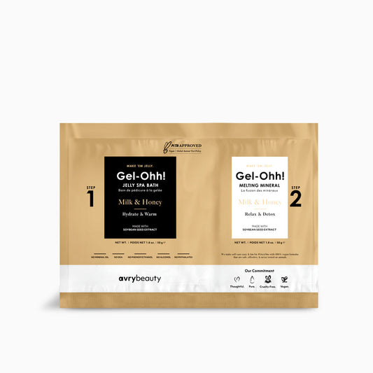 Gel-Ohh! Jelly Spa Bath - Milk & Honey (Single)