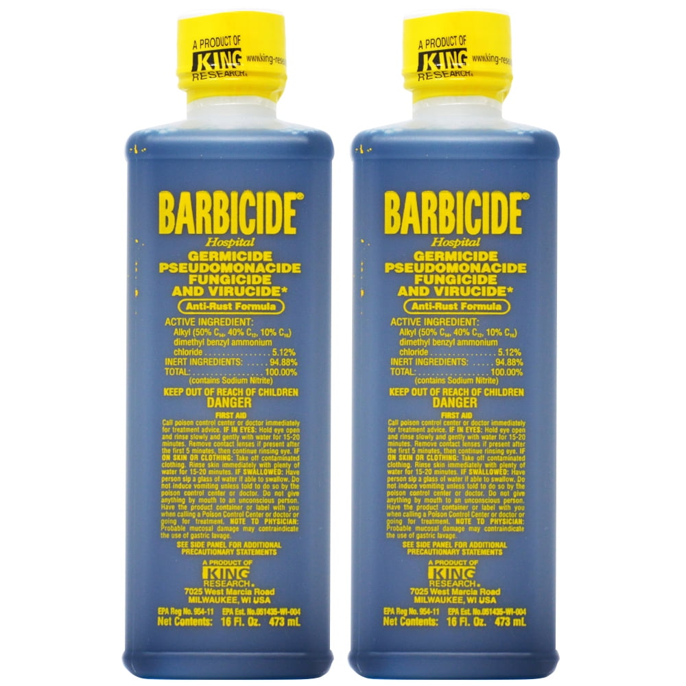 King Research barbicide case (4 gals)