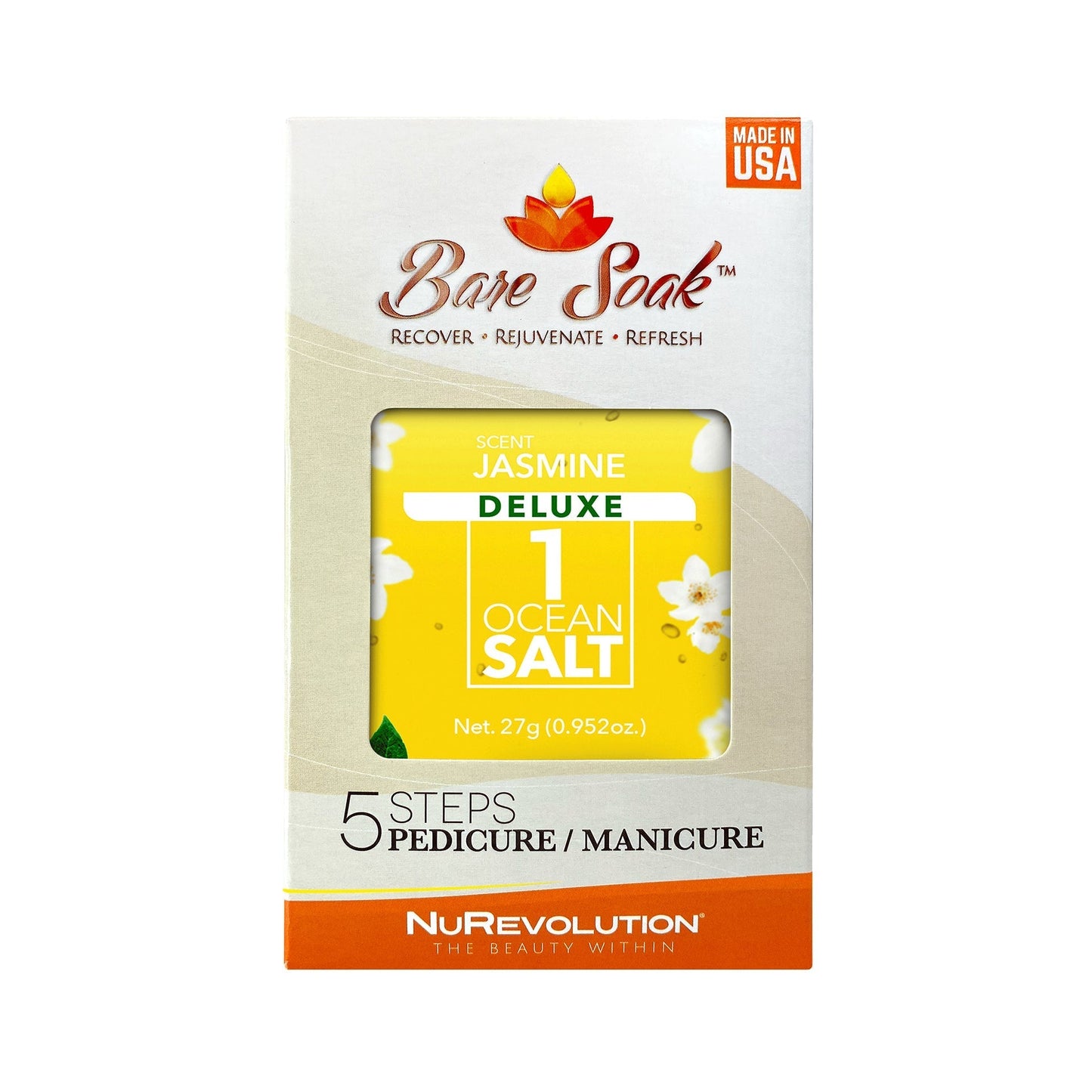 Bare Soak 5-step jasmine single pack