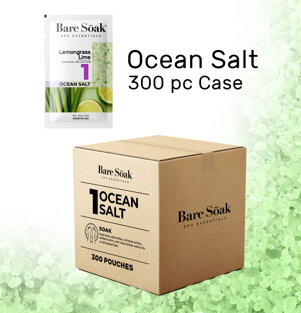 Bare Soak 5-step lemongrass case (50 packs)