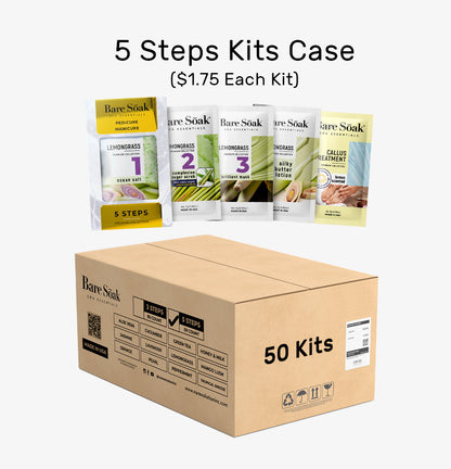 Bare Soak 5-step lemongrass single pack