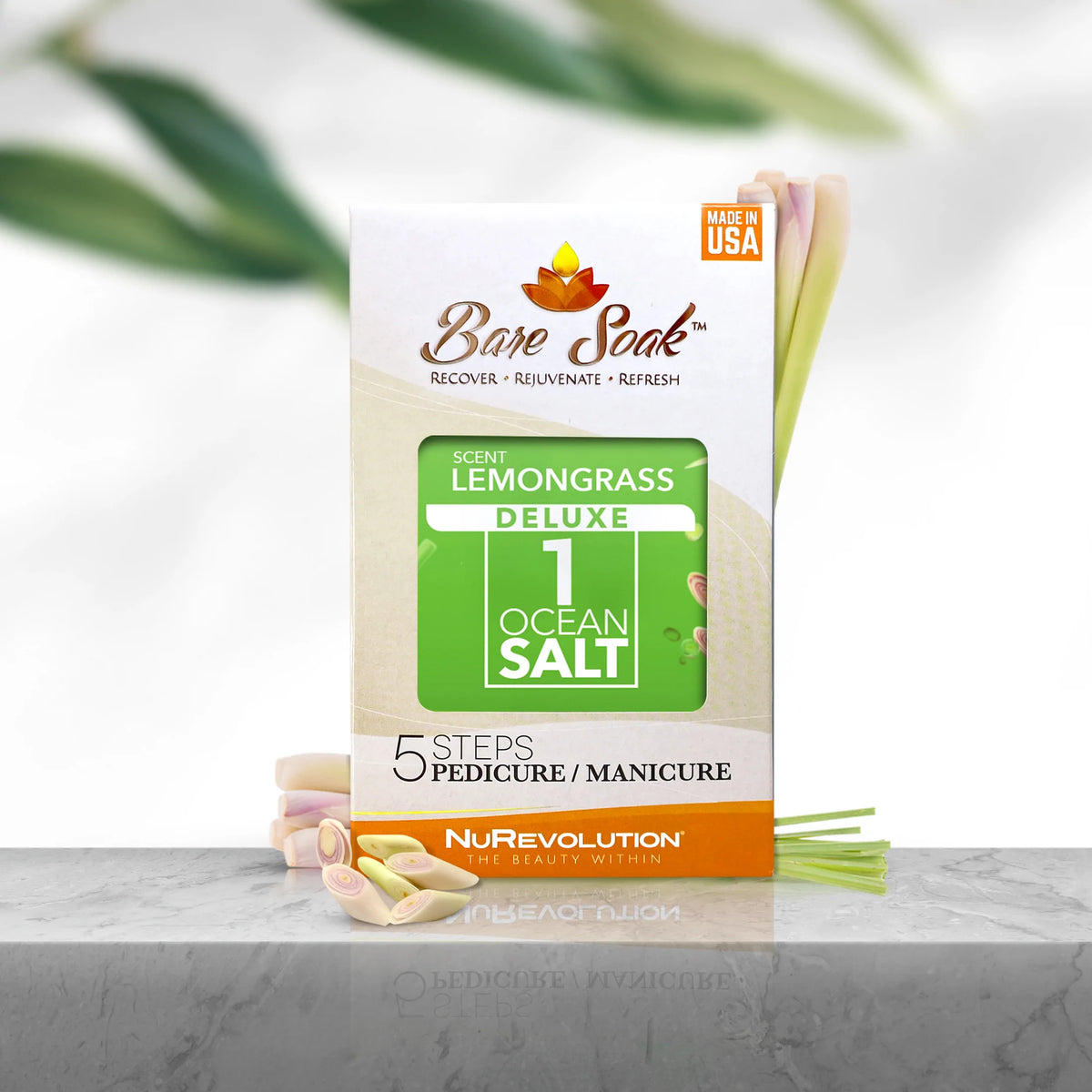 Bare Soak 5-step lemongrass single pack