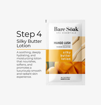 Bare Soak 5-step mango lush single pack