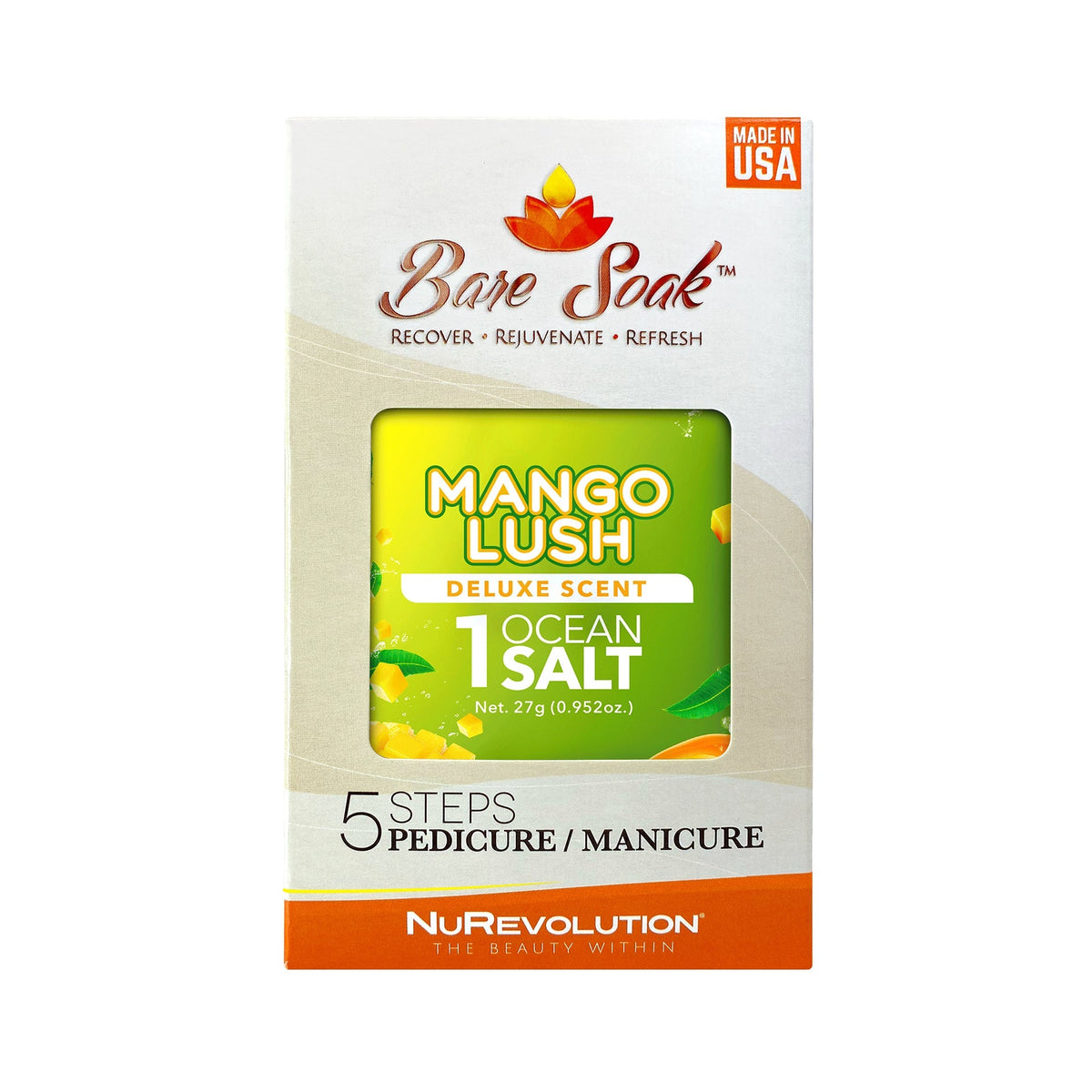 Bare Soak 5-step mango lush case (50 packs)