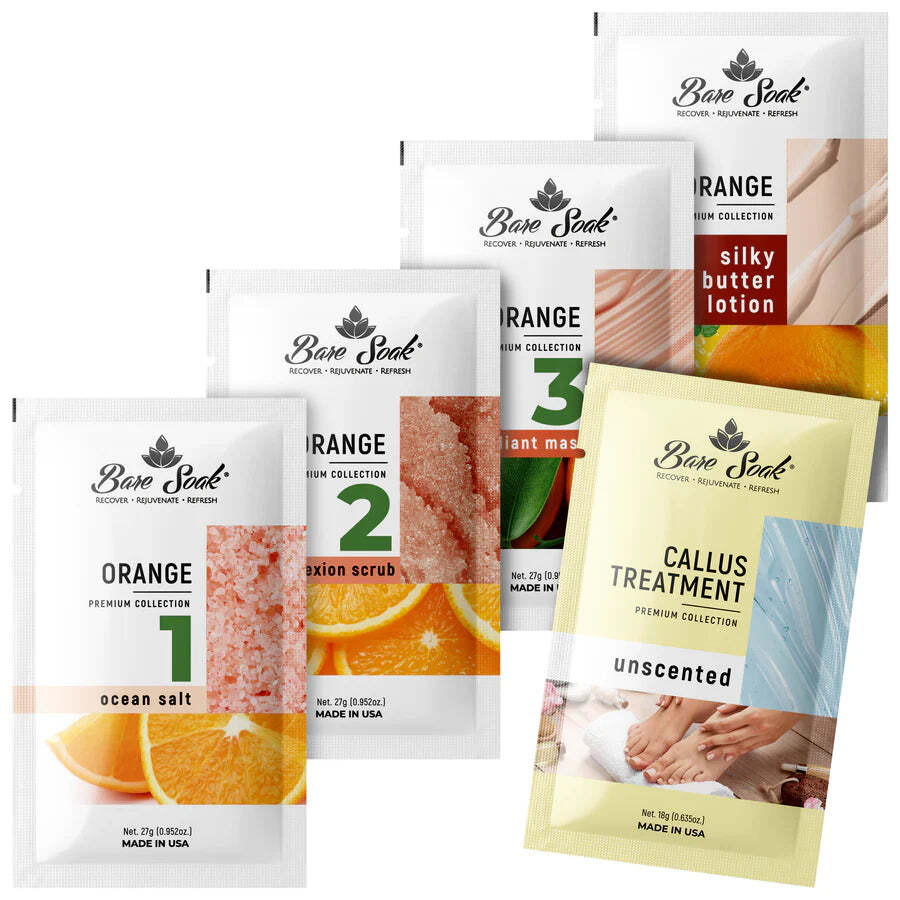Bare Soak 5-step orange case (50 packs)