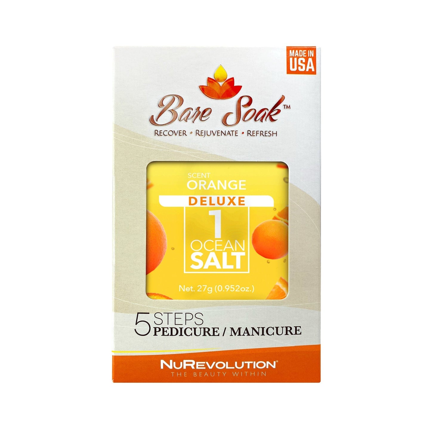 Bare Soak 5-step orange single pack