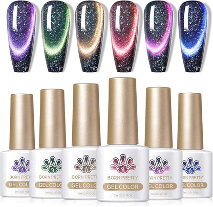 Born Pretty reflective glitter gel - T048