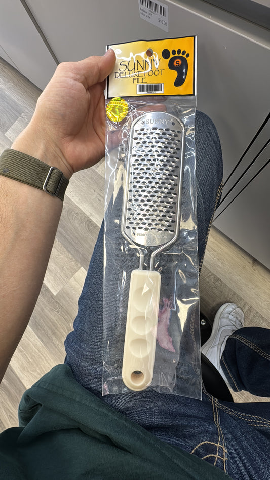 Sunny metal foot file