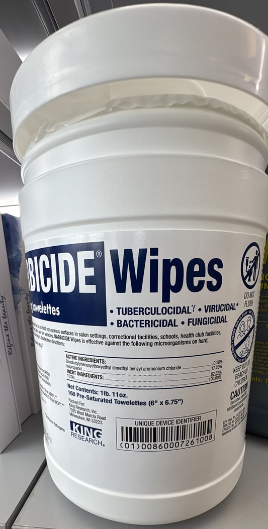 Barbicide wipes