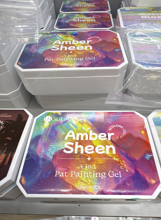 Ur Sugar 4in1 pat gel - amber sheen
