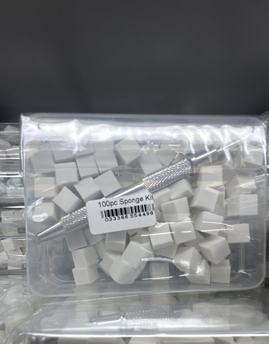 100 pcs sponge tool kit